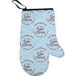 Lake House #2 Right Oven Mitt (Personalized)