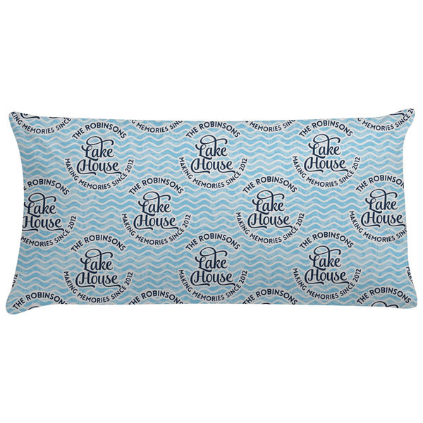 Custom Lake House #2 Pillow Case - King (Personalized)