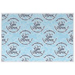 Lake House #2 Laminated Placemat w/ Name All Over