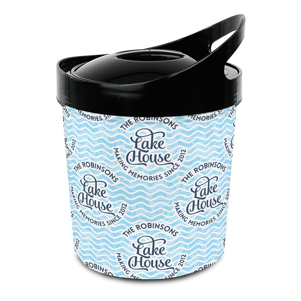 Custom Lake House #2 Plastic Ice Bucket (Personalized)