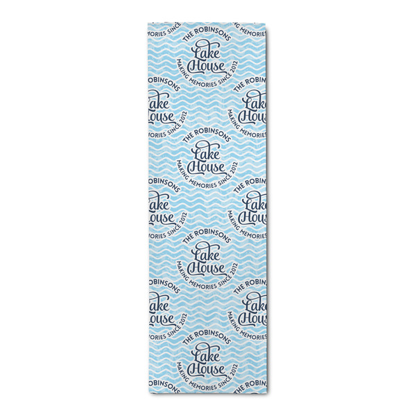 Custom Lake House #2 Runner Rug - 2.5'x8' w/ Name All Over