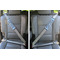 Lake House w/Name & Date Seat Belt Covers (Set of 2 - In the Car)
