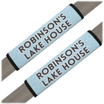 Lake House #2 Seat Belt Covers (Set of 2) (Personalized)