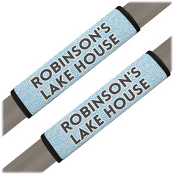 Lake House #2 Seat Belt Covers (Set of 2) (Personalized)