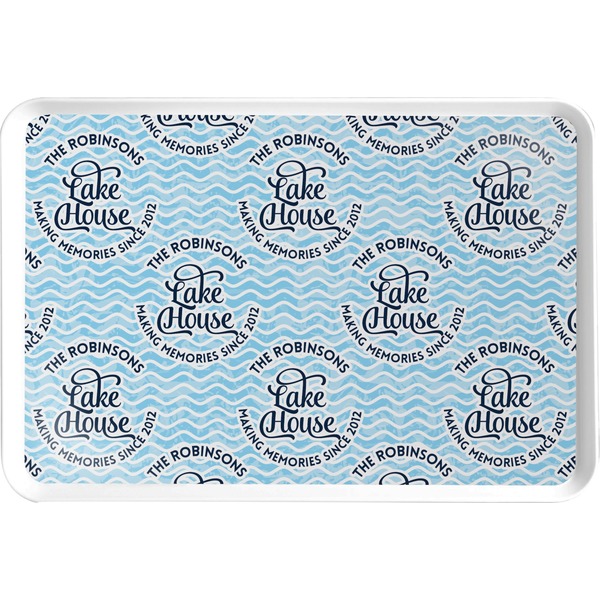 Custom Lake House #2 Serving Tray (Personalized)