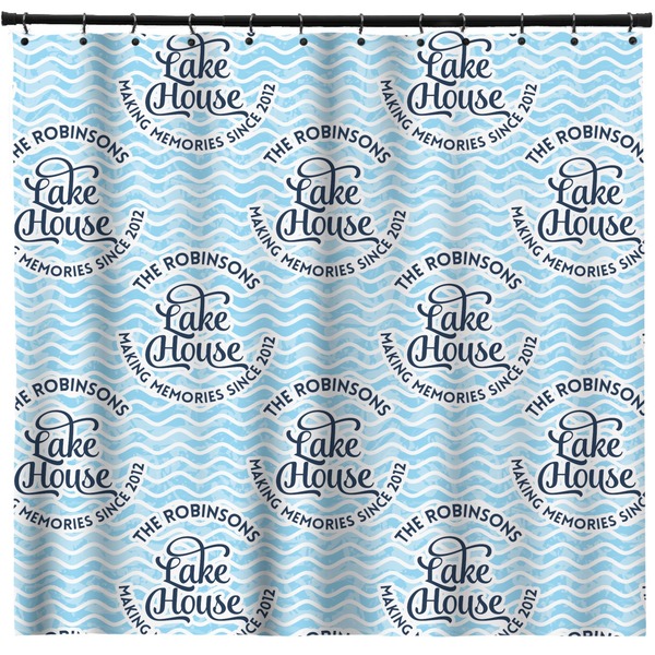 Custom Lake House #2 Shower Curtain - Custom Size (Personalized)