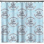 Lake House #2 Shower Curtain (Personalized)