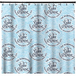 Lake House #2 Shower Curtain - 71" x 74" (Personalized)
