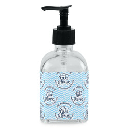 Lake House #2 Glass Soap & Lotion Bottle - Single Bottle (Personalized)