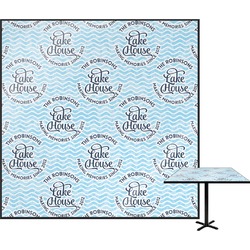 Lake House #2 Square Table Top - 30" (Personalized)