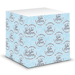 Lake House #2 Sticky Note Cube (Personalized)