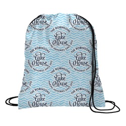 Lake House #2 Drawstring Backpack (Personalized)