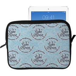 Lake House #2 Tablet Case / Sleeve - Large (Personalized)