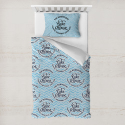 Lake House #2 Toddler Bedding w/ Name All Over