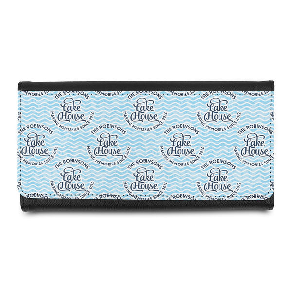 Custom Lake House #2 Leatherette Ladies Wallet (Personalized)
