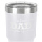 Father's Day Quotes & Sayings 30 oz Stainless Steel Ringneck Tumbler - White - Close Up