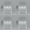 Father's Day Quotes & Sayings Acrylic Pen Holder - All Sides