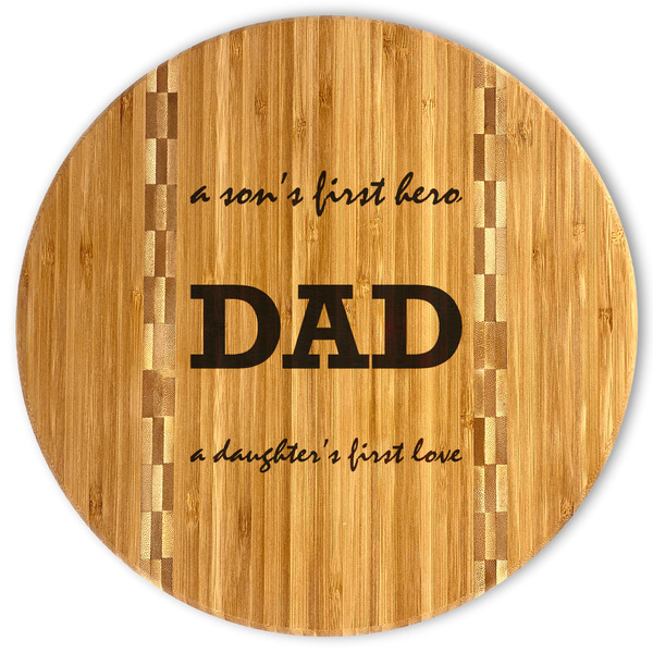 Custom Father's Day Quotes & Sayings Bamboo Cutting Board