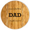 Father's Day Quotes & Sayings Bamboo Cutting Boards - FRONT