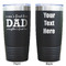Father's Day Quotes & Sayings Black Polar Camel Tumbler - 20oz - Double Sided  - Approval
