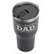 Father's Day Quotes & Sayings Black RTIC Tumbler - (Above Angle)