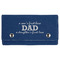 Father's Day Quotes & Sayings Cards & Dice Set - Navy Blue