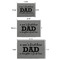 Father's Day Quotes & Sayings Engraved Gift Boxes - All 3 Sizes