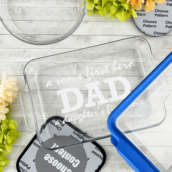 Father's Day Quotes & Sayings Glass Baking Dish - LIFESTYLE (13x9)