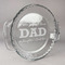 Father's Day Quotes & Sayings Glass Pie Dish - FRONT
