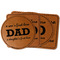 Father's Day Quotes & Sayings Leatherette Patches - MAIN PARENT