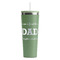 Father's Day Quotes & Sayings Light Green RTIC Everyday Tumbler - 28 oz. - Front