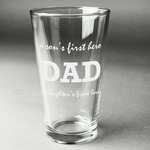 Father's Day Quotes & Sayings Pint Glass - Engraved