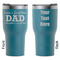 Father's Day Quotes & Sayings RTIC Tumbler - Dark Teal - Double Sided - Front & Back