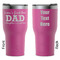 Father's Day Quotes & Sayings RTIC Tumbler - Magenta - Double Sided - Front & Back