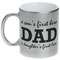 Father's Day Quotes & Sayings Silver Mug - Main