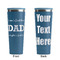 Father's Day Quotes & Sayings Steel Blue RTIC Everyday Tumbler - 28 oz. - Front and Back