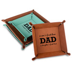 Father's Day Quotes & Sayings Faux Leather Valet Tray
