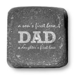 Father's Day Quotes & Sayings Whiskey Stone Set - Set of 9