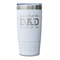 Father's Day Quotes & Sayings White Polar Camel Tumbler - 20oz - Single Sided - Approval
