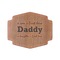 Father's Day Quotes & Sayings Wooden Sticker Medium Color - Main