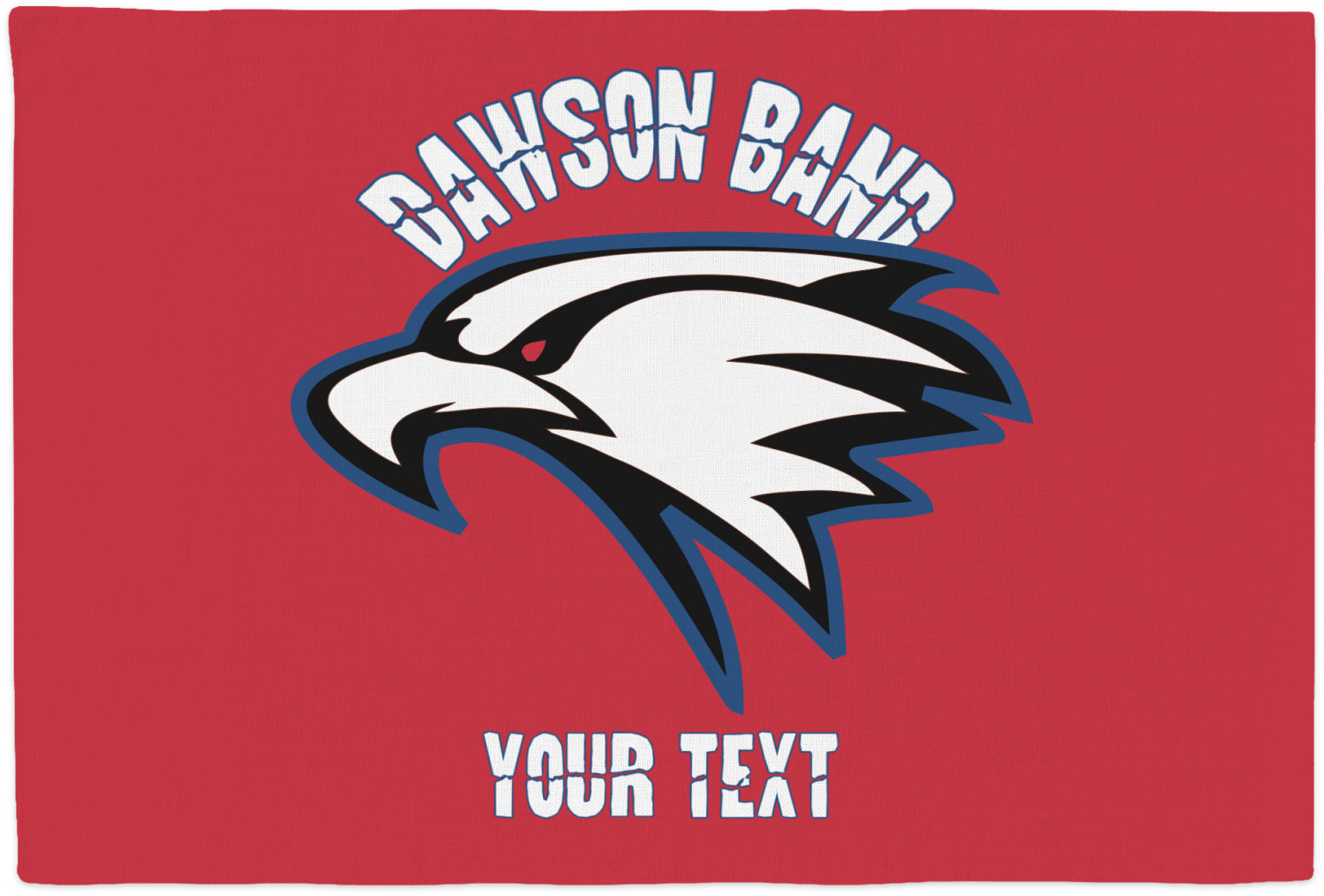 Dawson Eagles Band Logo Placemat (Fabric) (Personalized) YouCustomizeIt