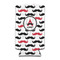 Mustache Print 12oz Tall Can Sleeve - FRONT