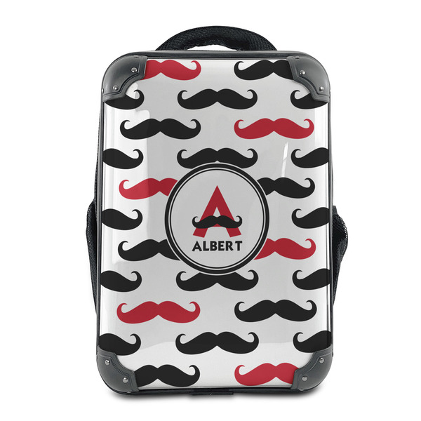 Custom Mustache Print 15" Hard Shell Backpack (Personalized)