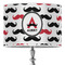 Mustache Print Drum Lamp Shade (Personalized)