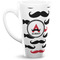 Mustache Print 16 Oz Latte Mug - Front