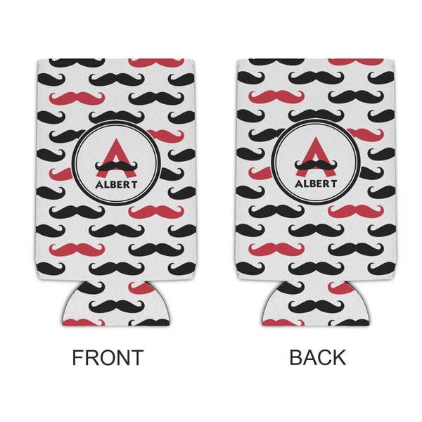 Mustache Print 16oz Can Sleeve - APPROVAL
