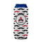 Mustache Print 16oz Can Sleeve - FRONT (on can)