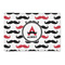 Mustache Print Patio Rug (Personalized)