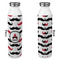 Mustache Print 20oz Water Bottles - Full Print - Approval