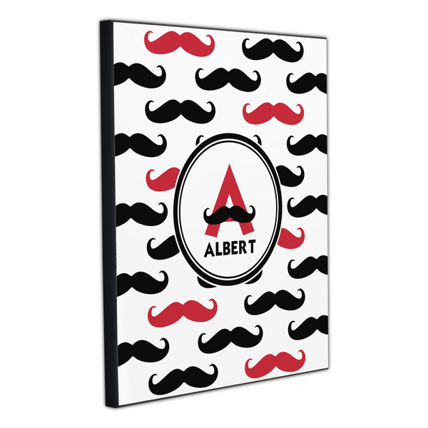 Mustache Print 20x24 Wood Print - Angle View